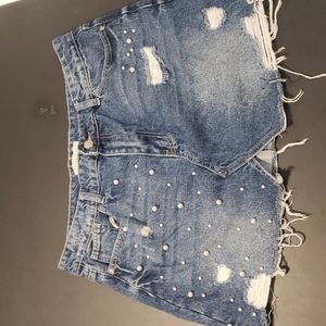 Denim skirt